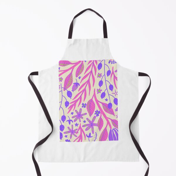 Item preview, Floral Illustration Purple Pink Green designed and sold by karpilart.