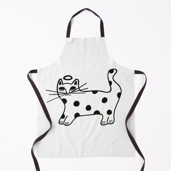 Item preview, Angel Cat with Polka Dots designed and sold by heartshapedface.