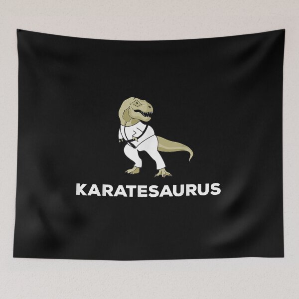 Item preview, Karatesaurus T-Rex Martial Art Karate Dinosaurus designed and sold by EasyPrintGift.