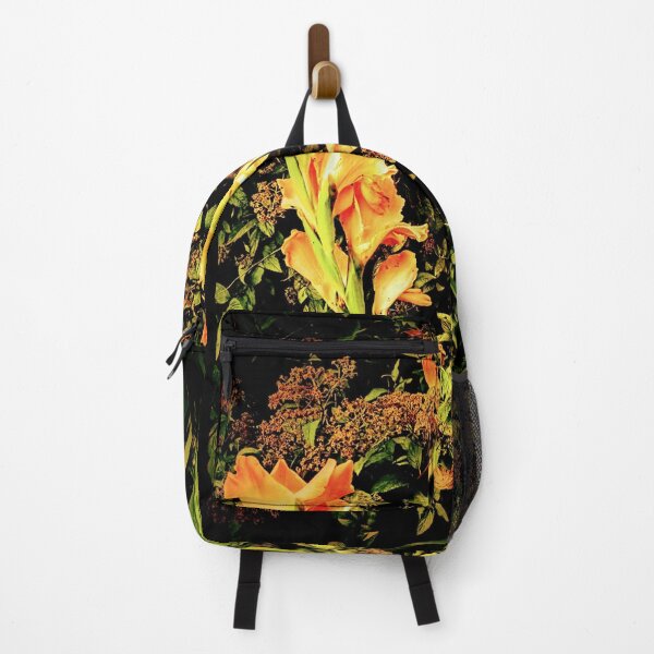 Item preview, Orange Gladiolus Against Foliage Background Design designed and sold by EarthArtDesigns.
