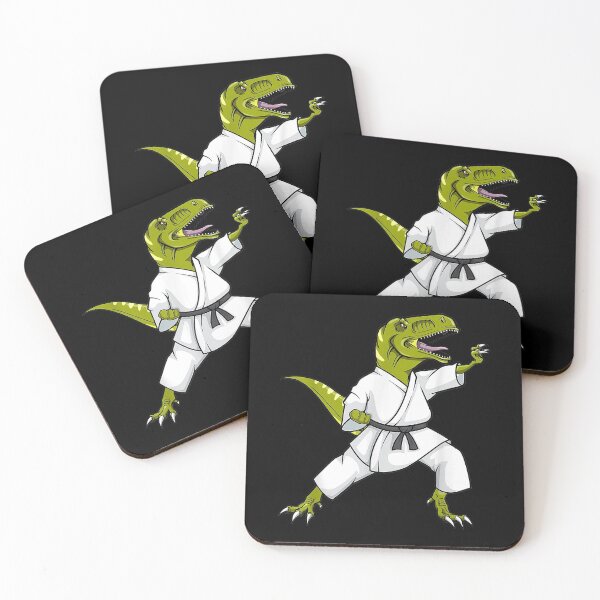 Item preview, Karatesaurus T-Rex Martial Art Karate Dinosaurus designed and sold by EasyPrintGift.