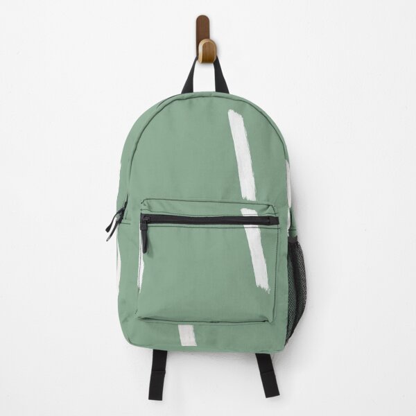 Item preview, Modern Slanted Line Print Pattern in Soft Green designed and sold by Padaya.