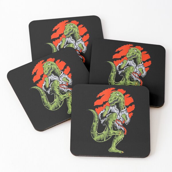 Item preview, Karatesaurus T-Rex Martial Art Karate Dinosaurus designed and sold by EasyPrintGift.