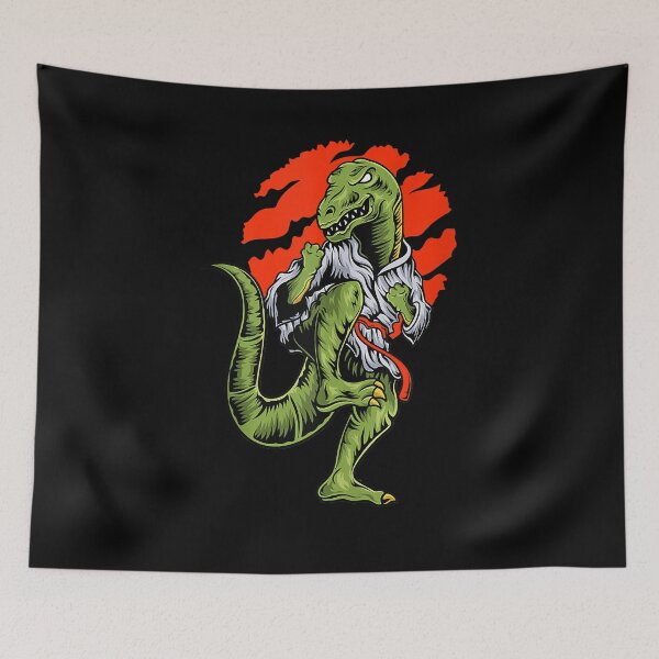 Item preview, Karatesaurus T-Rex Martial Art Karate Dinosaurus designed and sold by EasyPrintGift.
