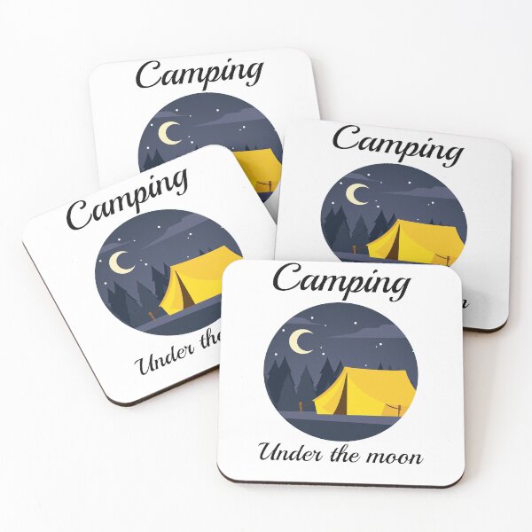 Item preview, Camping Under The Moon designed and sold by Hakim Pod.