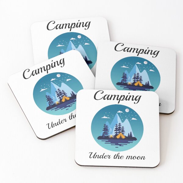 Item preview, Camping Under The Moon designed and sold by Hakim Pod.