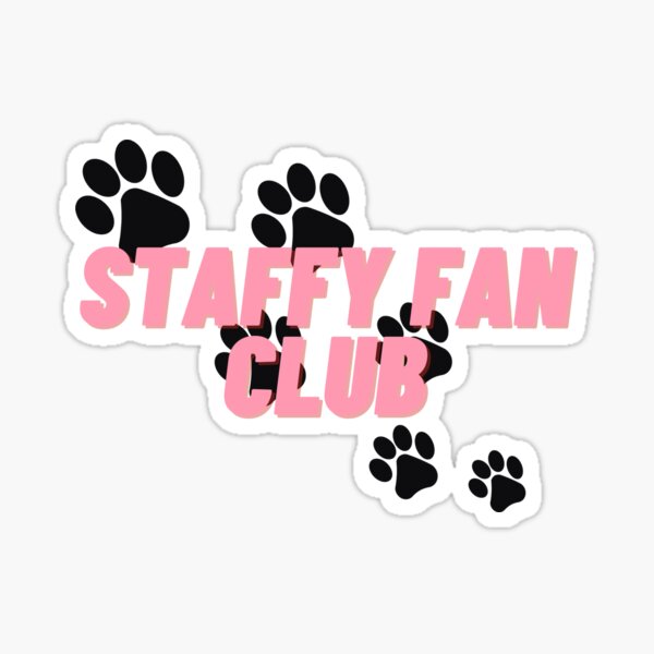 Artikel-Vorschau von Staffy Fanclub, designt und verkauft von Cubezz.
