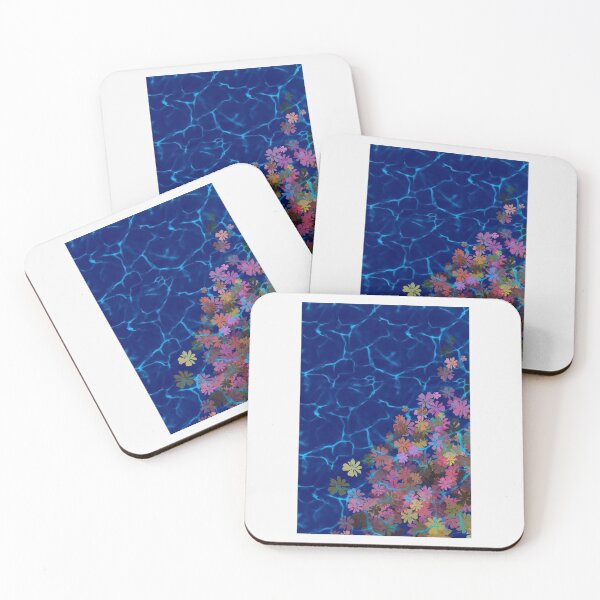 Artikelvorschau, Blaues ästhetisches Textil mit Gänseblümchen| Perfektes Geschenk entworfen und verkauft von boniesana.