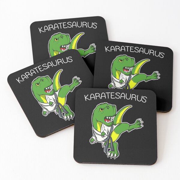 Item preview, Karatesaurus T-Rex Martial Art Karate Dinosaurus designed and sold by EasyPrintGift.