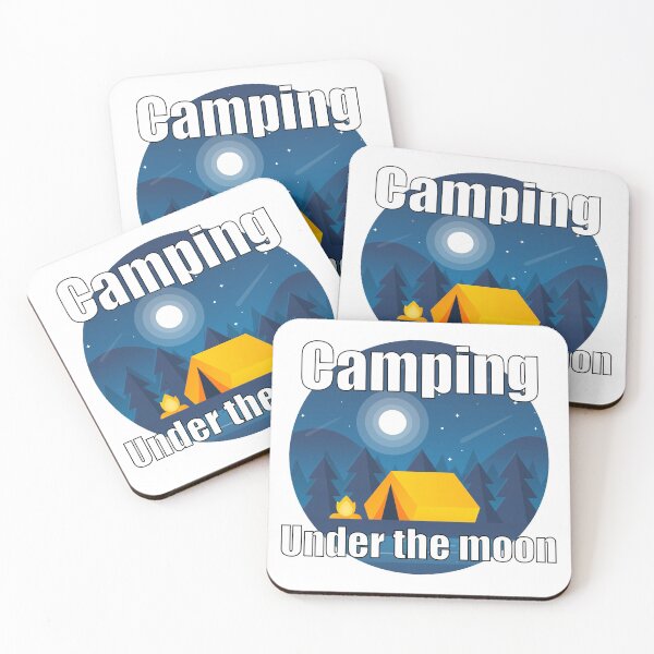 Item preview, Camping Under The Moon designed and sold by Hakim Pod.