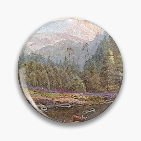 Item preview, Vintage Illustration of The River Dee (above Balmoral) designed and sold by yourscotland.