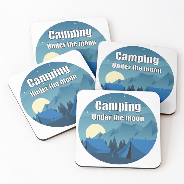 Item preview, Camping Under The Moon designed and sold by Hakim Pod.