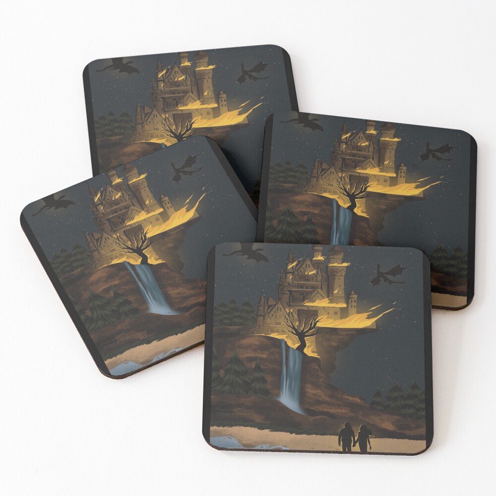 Item preview, Coasters (Set of 4) designed and sold by Procastle.