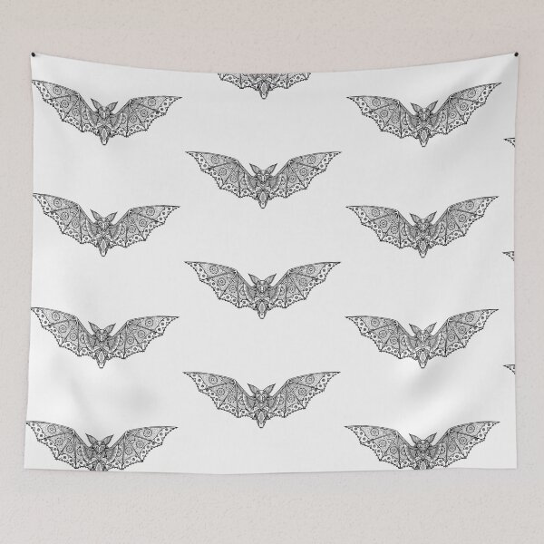 Item preview, Detailed bat drawing designed and sold by Hawkinsn.
