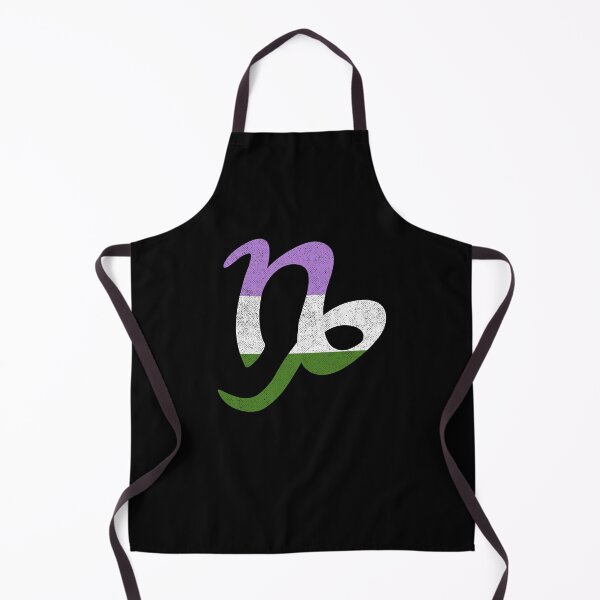 Item preview, Genderqueer Capricorn Pride Flag Zodiac Sign designed and sold by Patrick Hiller.