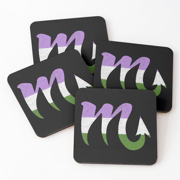 Item preview, Genderqueer Scorpio Pride Flag Zodiac Sign designed and sold by Patrick Hiller.