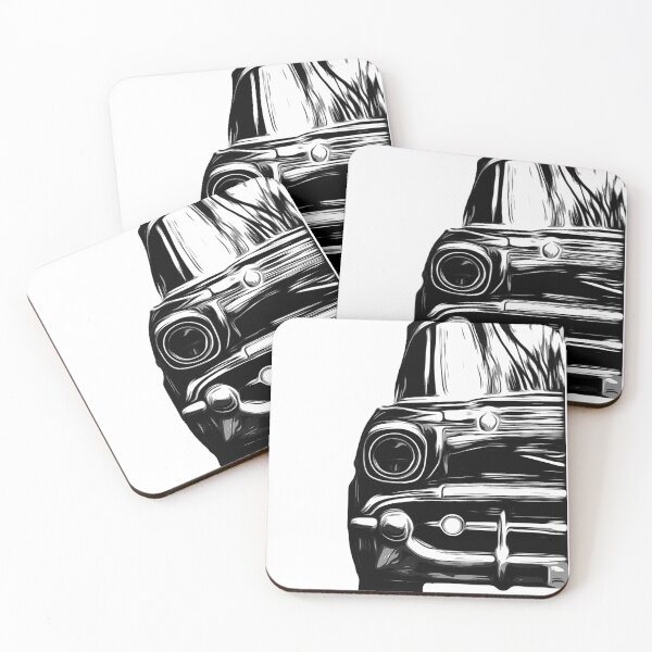 Classic Car - 57 Belair Coasters (Set of 4)