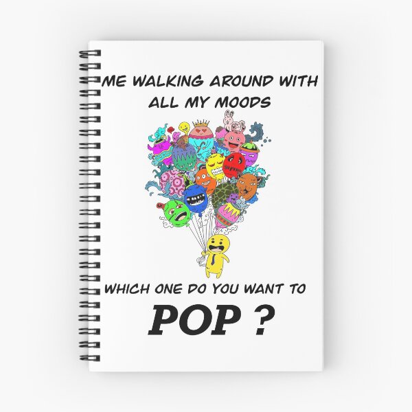 Item preview, Me walking around all my moods designed and sold by Chickadeetc.
