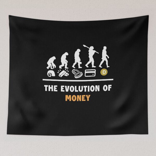 Aperçu de l'œuvre Elon musc évolution de l'argent Dogecoin Bword événement créée et vendue par Th3 Merch.
