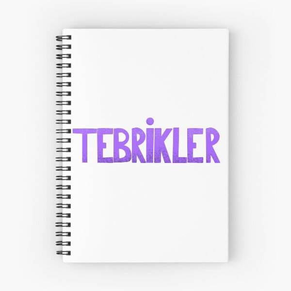 Item preview, Tebrikler mesajı - mor / congratulations Turkish - purple  designed and sold by Nadia Arsky.