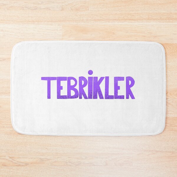Item preview, Tebrikler mesajı - mor / congratulations Turkish - purple  designed and sold by Nadia Arsky.