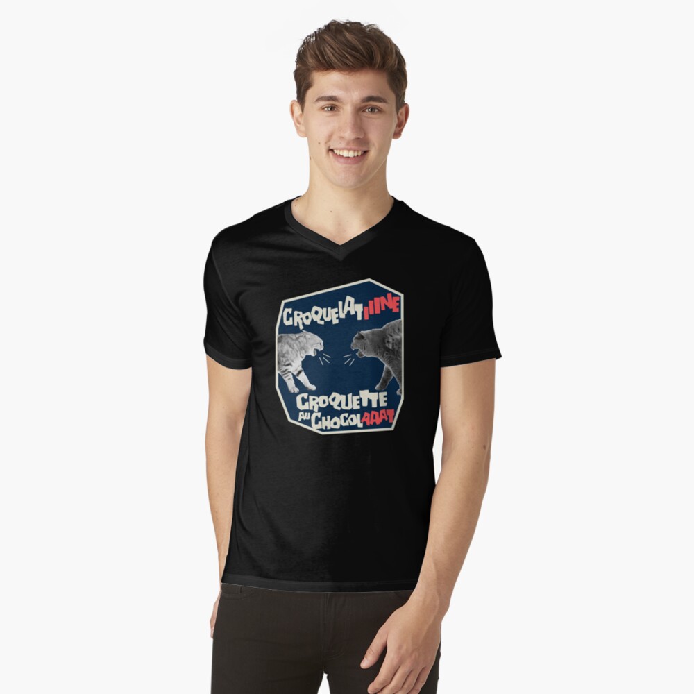 Aperçu de l'œuvre T-shirt col V créée et vendue par marzun.