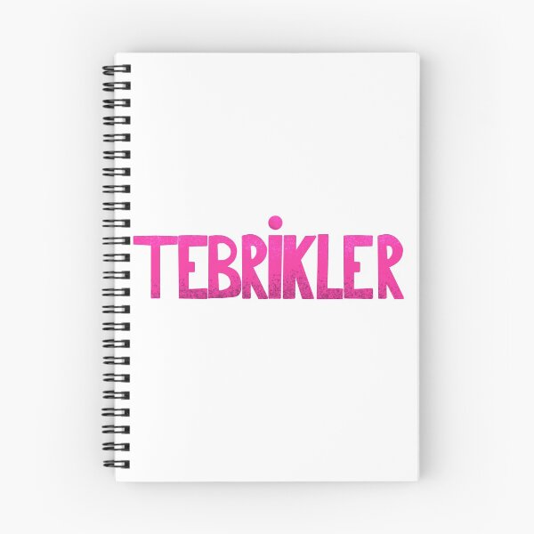 Item preview, Tebrikler mesajı - pembe / congratulations Turkish - pink designed and sold by Nadia Arsky.