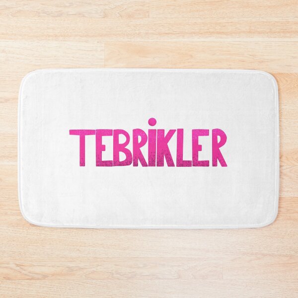 Item preview, Tebrikler mesajı - pembe / congratulations Turkish - pink designed and sold by Nadia Arsky.