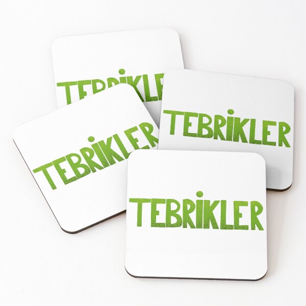 Item preview, Tebrikler mesajı - yeşil  / congratulations Turkish - green designed and sold by Nadia Arsky.
