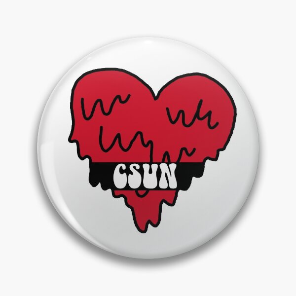 Item preview, CSUN Cal State Northridge Heart designed and sold by kkosmicki.