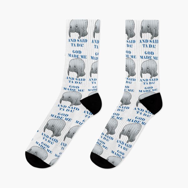 Item preview, God Made Me And Said Ta Da Manatee designed and sold by KeysTreasures.