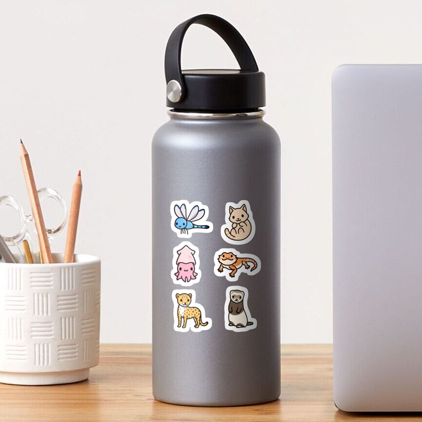 Cute Animal Sticker Pack 14 Sticker