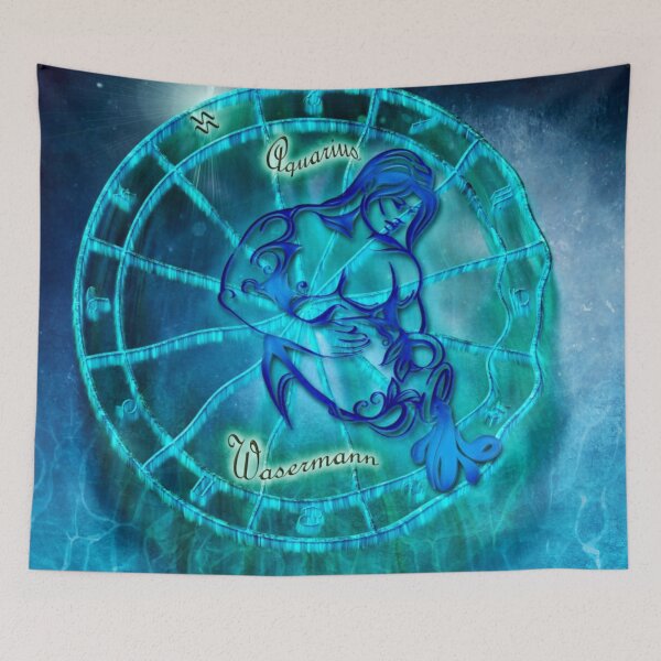 Artikelvorschau, Schönes Wassermann-Sternzeichen-Horoskop-Design für Ihren Lieblings-Wassermann entworfen und verkauft von AwakenedSoul.