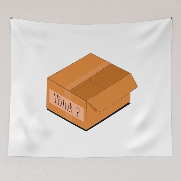 Item preview, Think Outside The Box designed and sold by RomeoSketches.