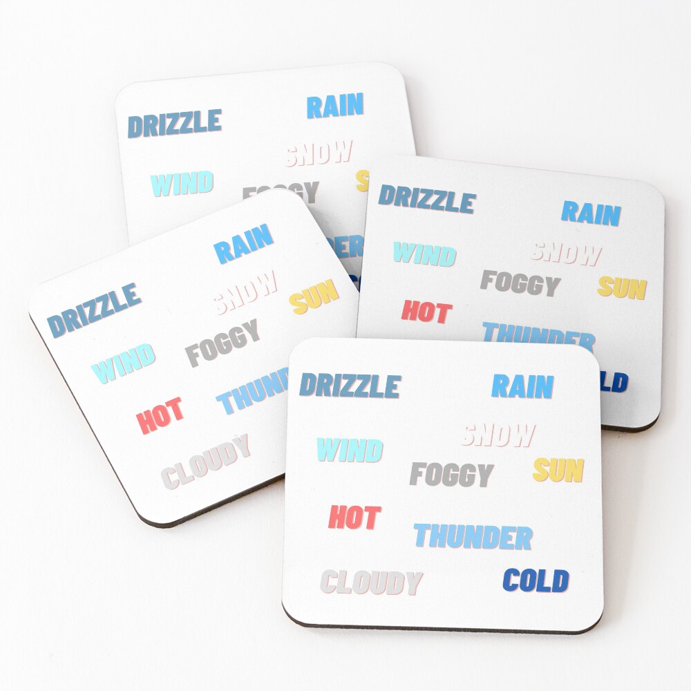Item preview, Coasters (Set of 4) designed and sold by Cubezz.