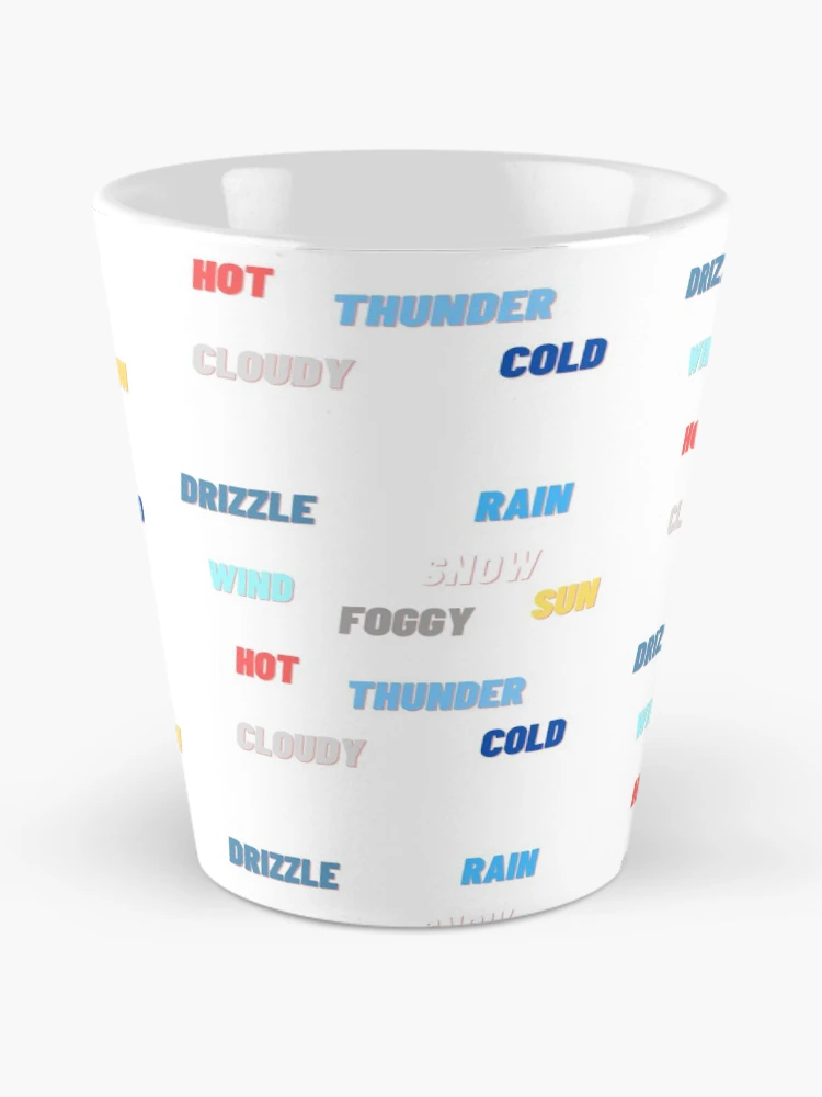 Thumbnail 2 of 4, Coffee Mug, Weather Sticker Set designed and sold by Cubezz.