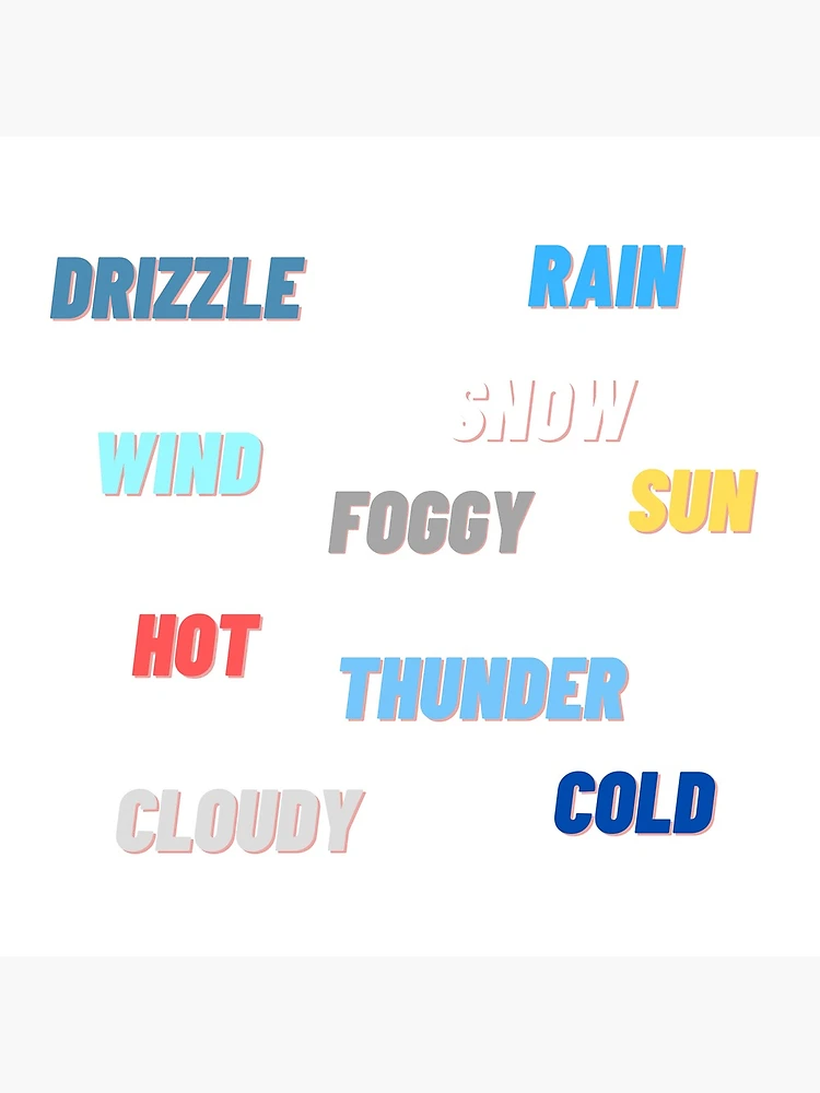 Thumbnail 4 of 4, Clock, Weather Sticker Set designed and sold by Cubezz.