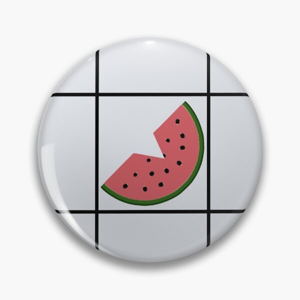 Artikelvorschau, Wassermelone mit Samen in einem Quadrat entworfen und verkauft von malliara.