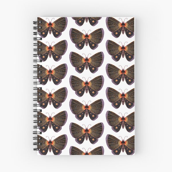 Item preview, Black Moth with Stars designed and sold by dragonstarart.