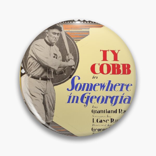 Item preview, Baseball icon TY COBB Silent Movie Poster SOMEWHERE IN GEORGIA designed and sold by Love30smovies.