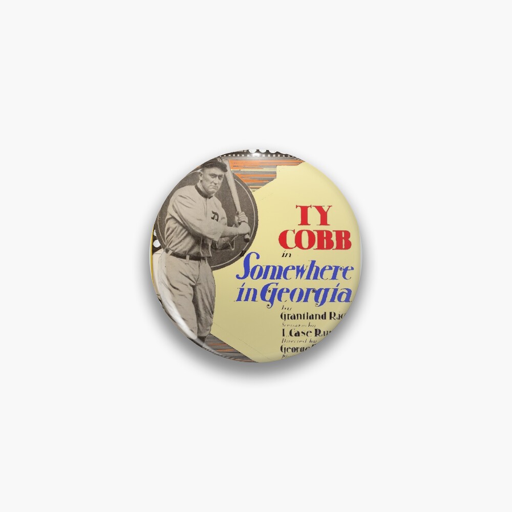 Ty Cobb Rounding Third - Ty Cobb - Sticker