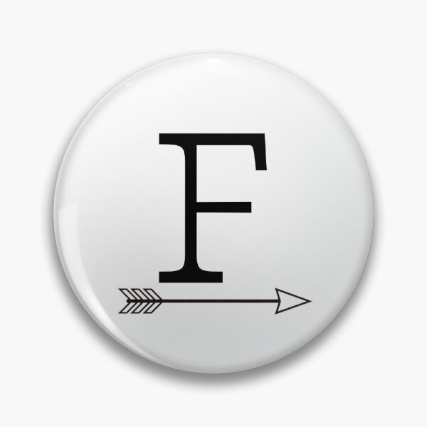 Artikelvorschau, Monogrammbuchstabe F mit Stammespfeil entworfen und verkauft von JustSeasons.