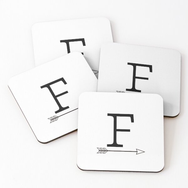 Artikelvorschau, Monogrammbuchstabe F mit Stammespfeil entworfen und verkauft von JustSeasons.