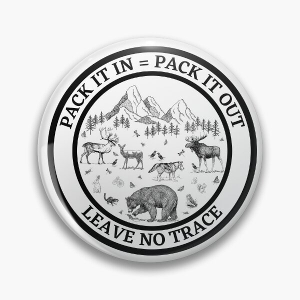 Item preview, Forest Ethics Leave no Trace Outdoors Backpacking Hiking designed and sold by MountainShadow.