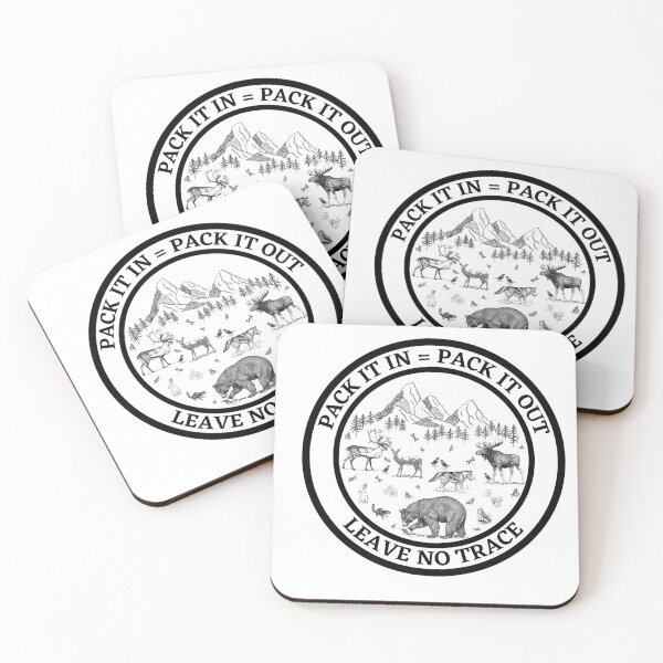 Item preview, Forest Ethics Leave no Trace Outdoors Backpacking Hiking designed and sold by MountainShadow.