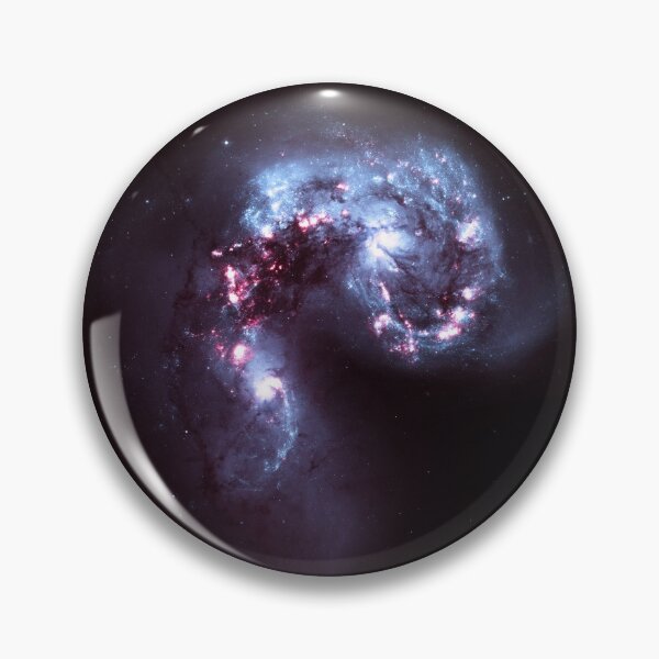 Item preview, Antennae Galaxies -- Subtle Trans Pride Flag Recolor designed and sold by Empcaesar.
