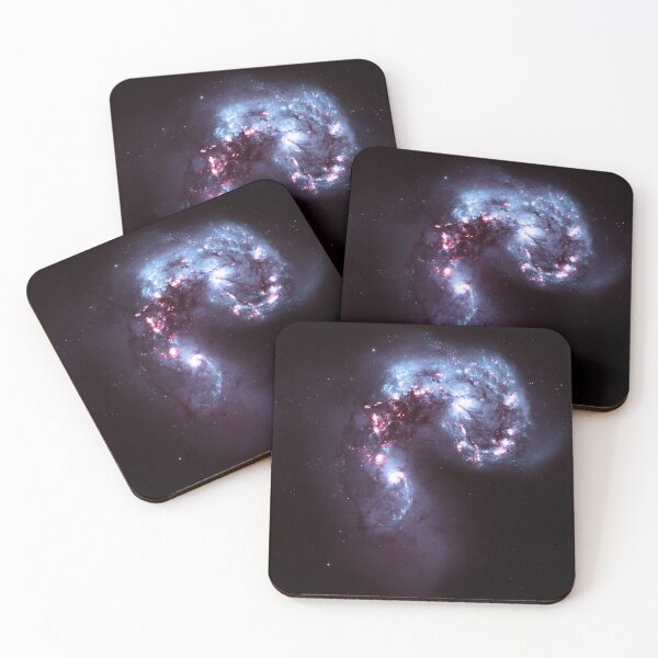 Item preview, Antennae Galaxies -- Subtle Trans Pride Flag Recolor designed and sold by Empcaesar.