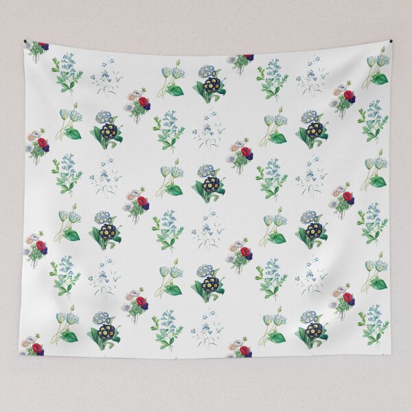 Item preview, Vintage Blue and Mixed Roses Sticker Pack designed and sold by DaphneKstudio .