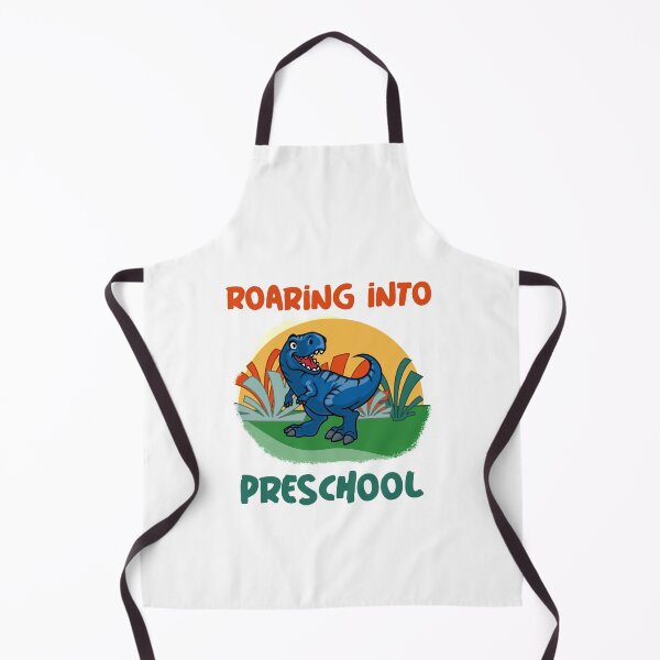 Item preview, Roaring into preschool blue designed and sold by Cattigal.
