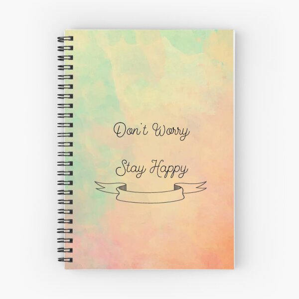 Item preview, Don't worry stay happy Logo with text designed and sold by VIVEK KUMAR RAI.